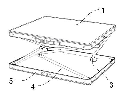 Folding type storage box