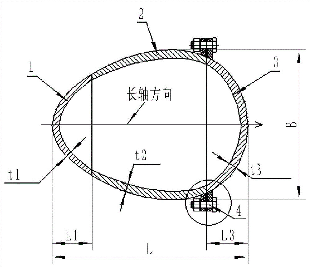 Deep sea bionic pressureproof shell