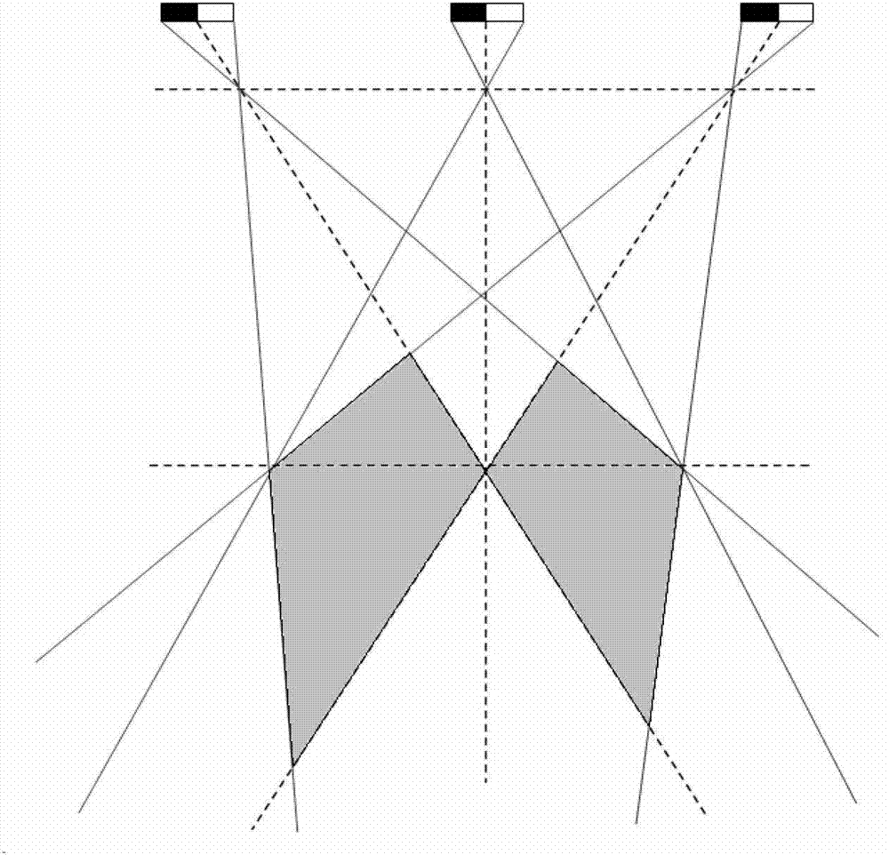 Slit grating and three-dimensional display device thereof