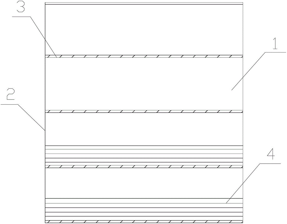 Laminating and horizontally-spreading type hatching method for swan geese