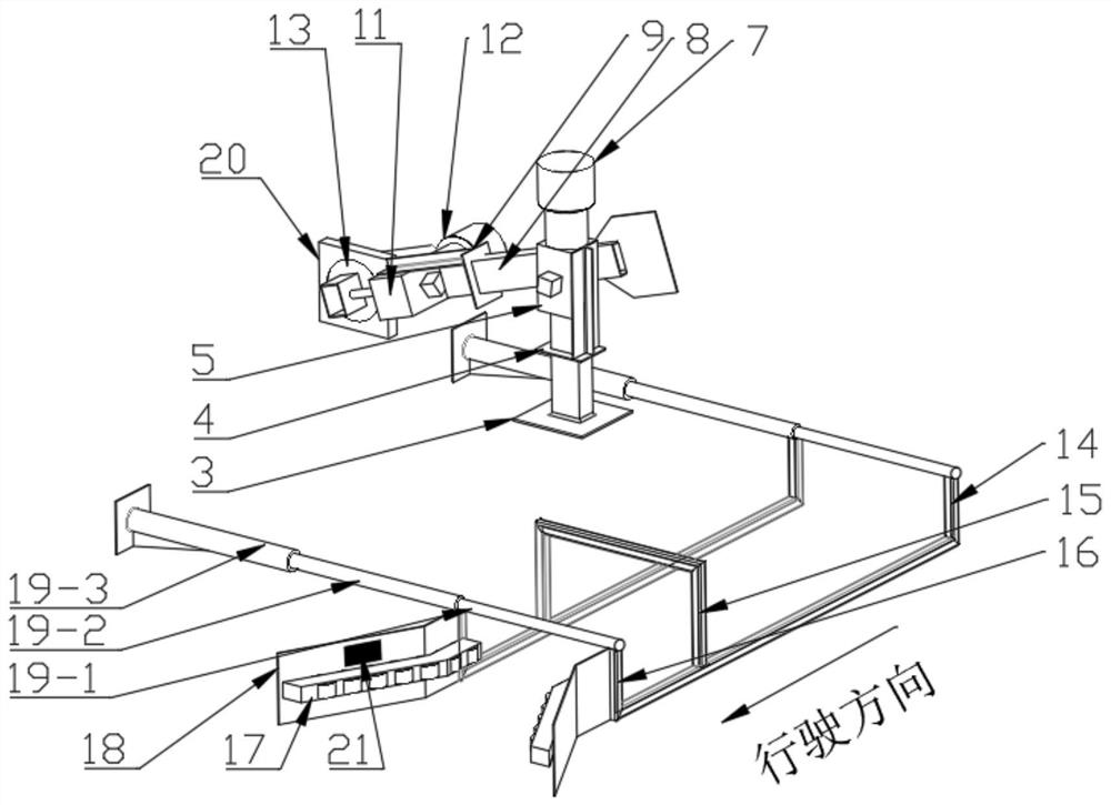 Automatic retractable device for traffic cones