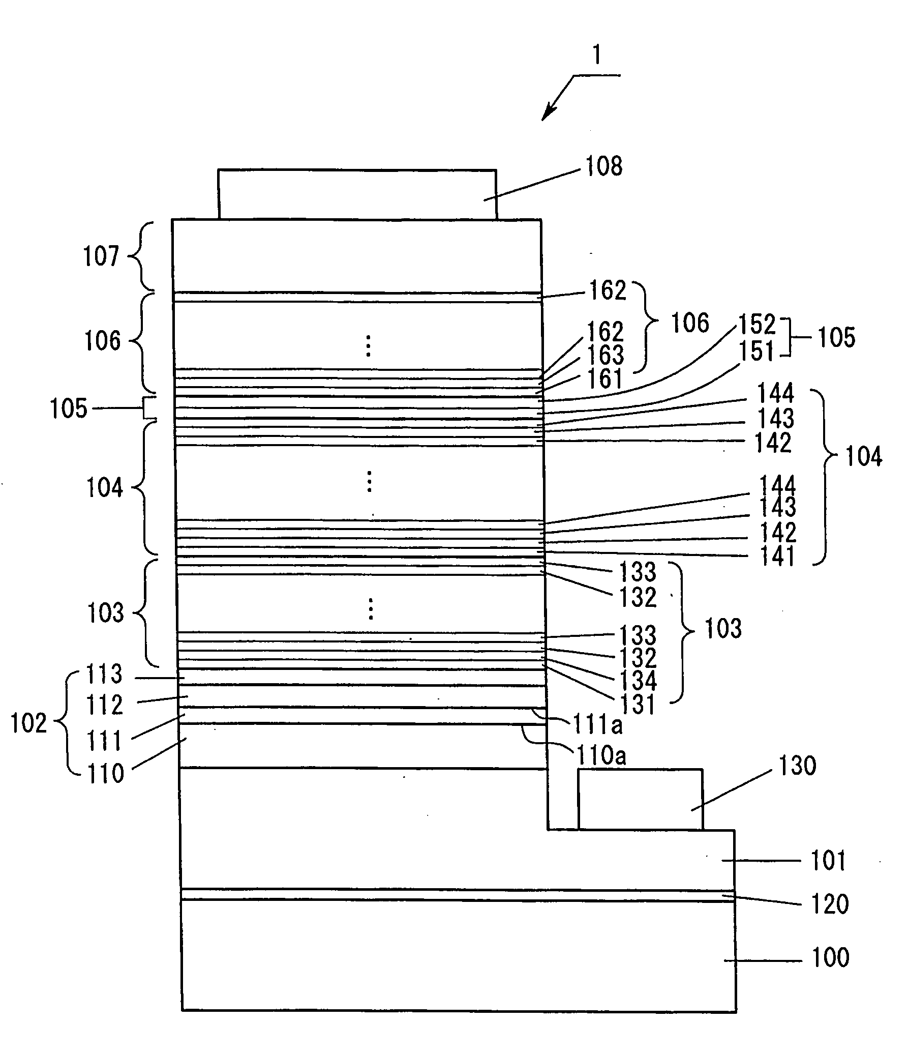 Group lll nitride semiconductor light-emitting device