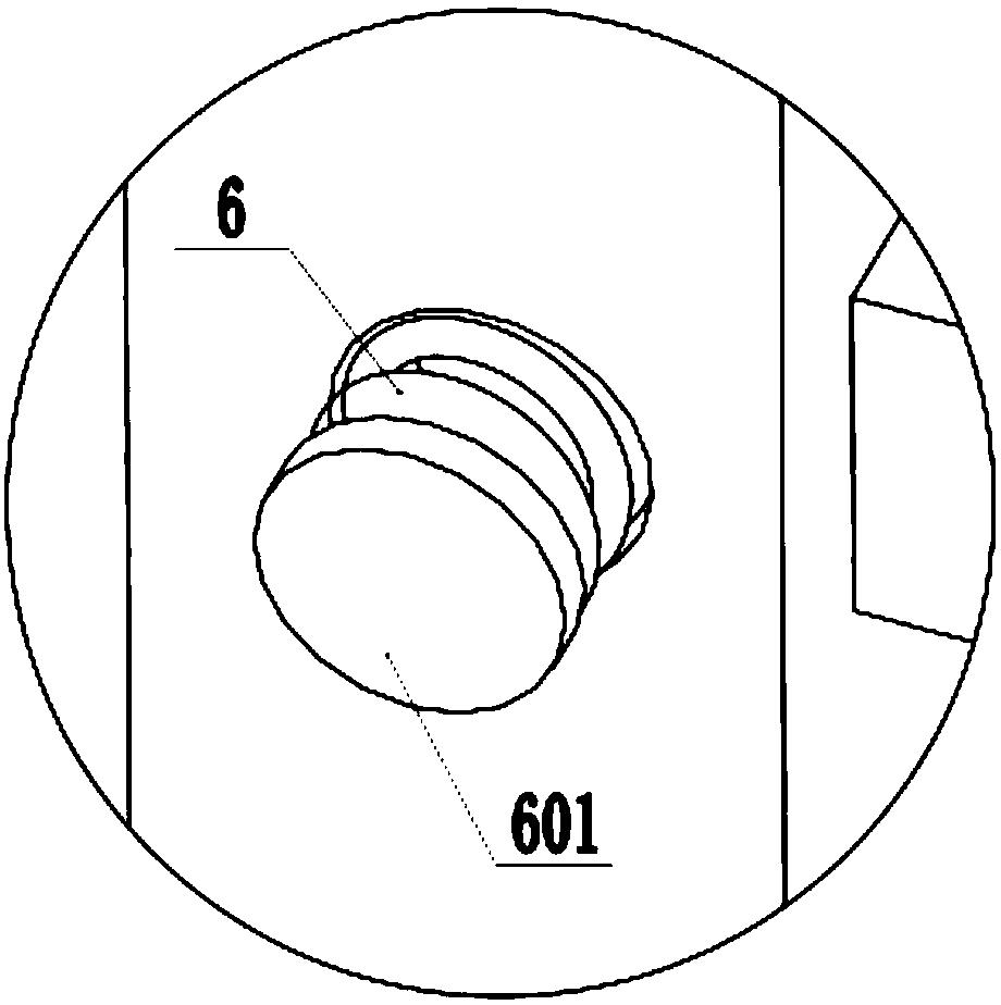 Anti-bending device for avoiding connector long pin bending