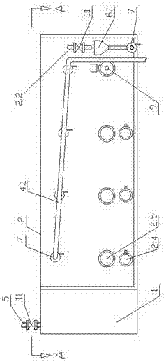 Oil-water separation device