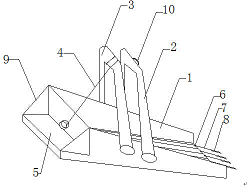 Lifting mechanism for nut shell packaging