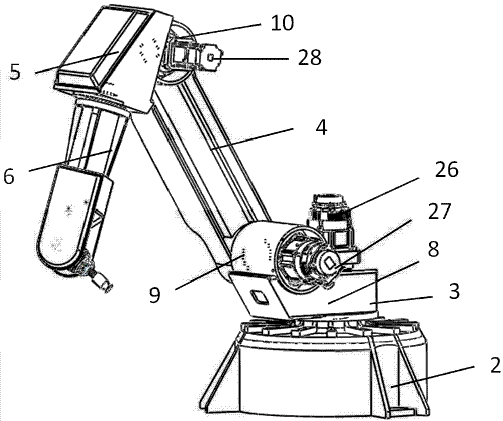 Precise polishing robot system for large-caliber complex optical lenses