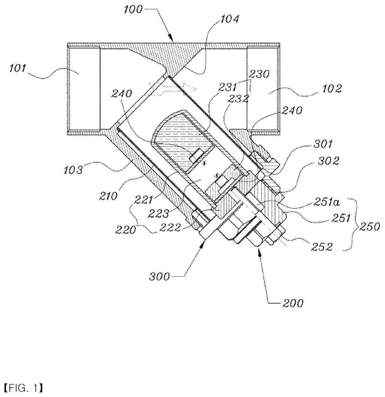 Magnetic strainer