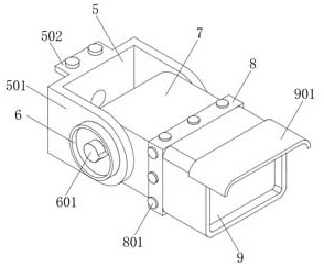 Pitch angle adjusting device of synthetic aperture radar