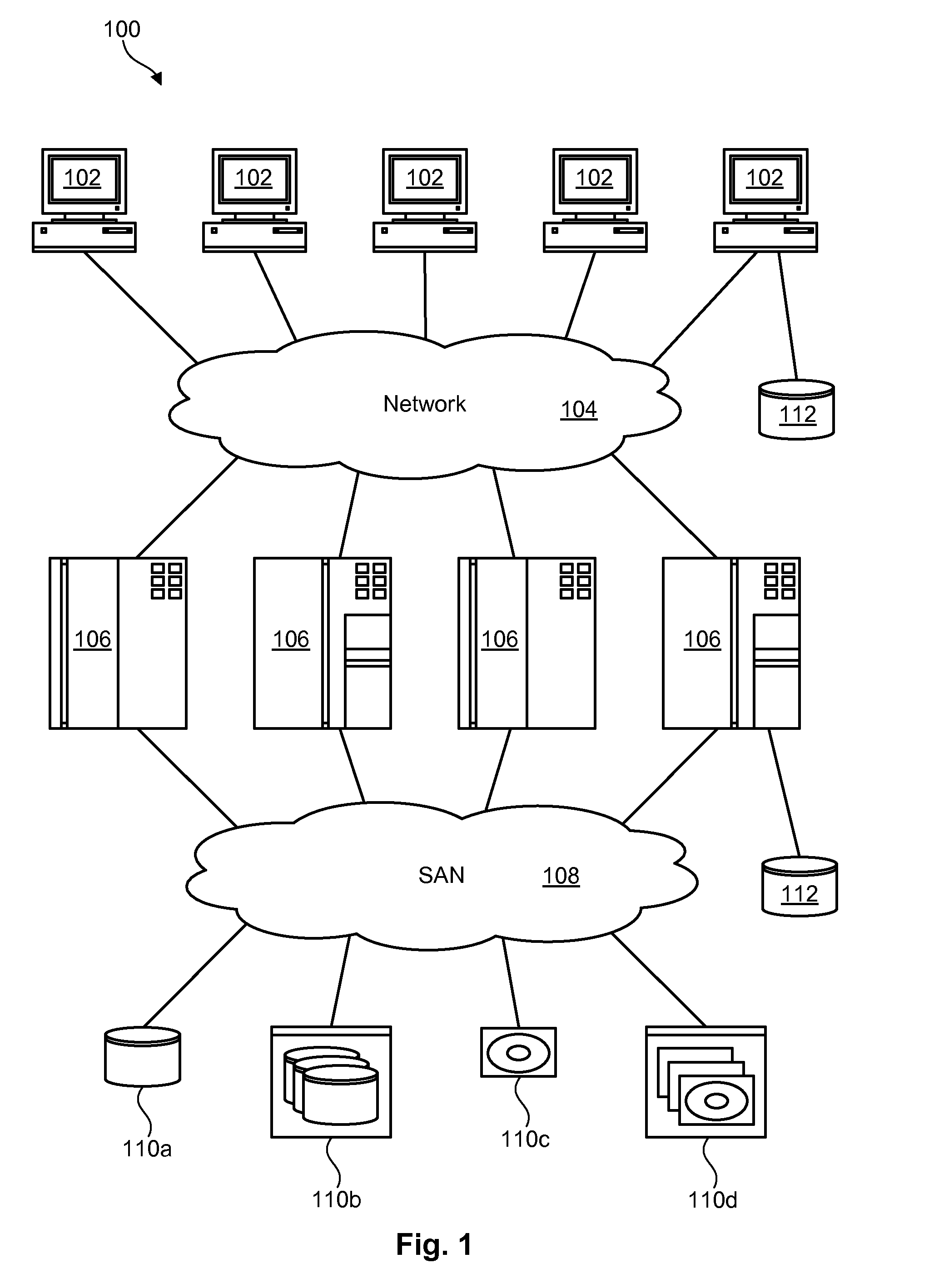 Differential caching mechanism based on media I/O speed