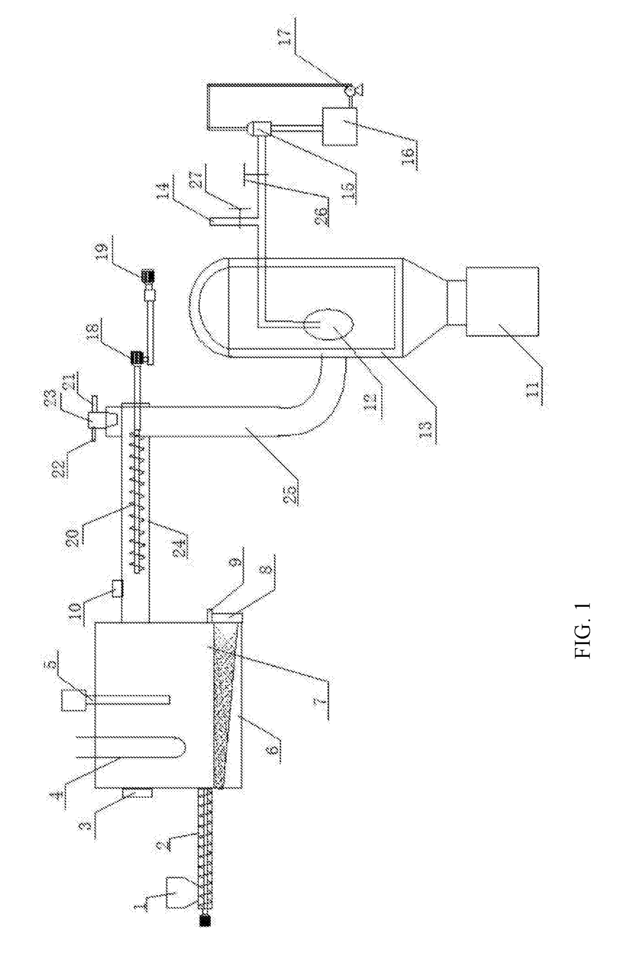 Device and method for producing high-purity NANO molybdenum trioxide