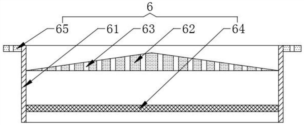 Disinfection filtering device for anti-infection in clinical pneumology department and using method