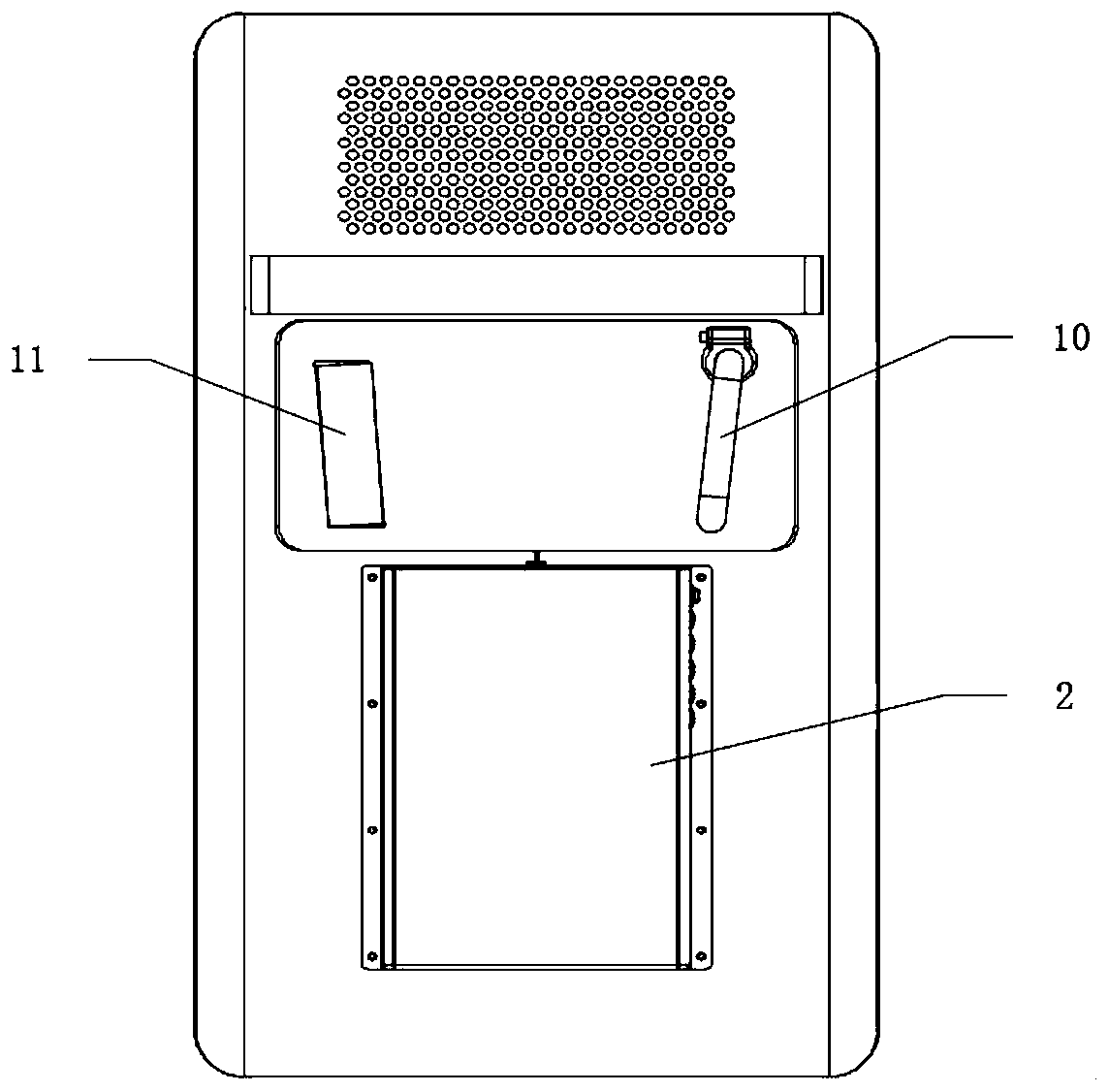 Anti-riot repelling shield