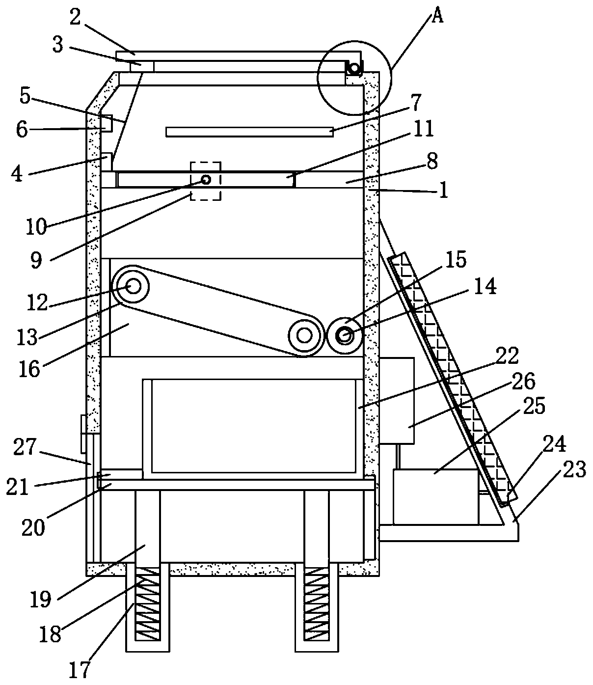 Mask recycling device for public health