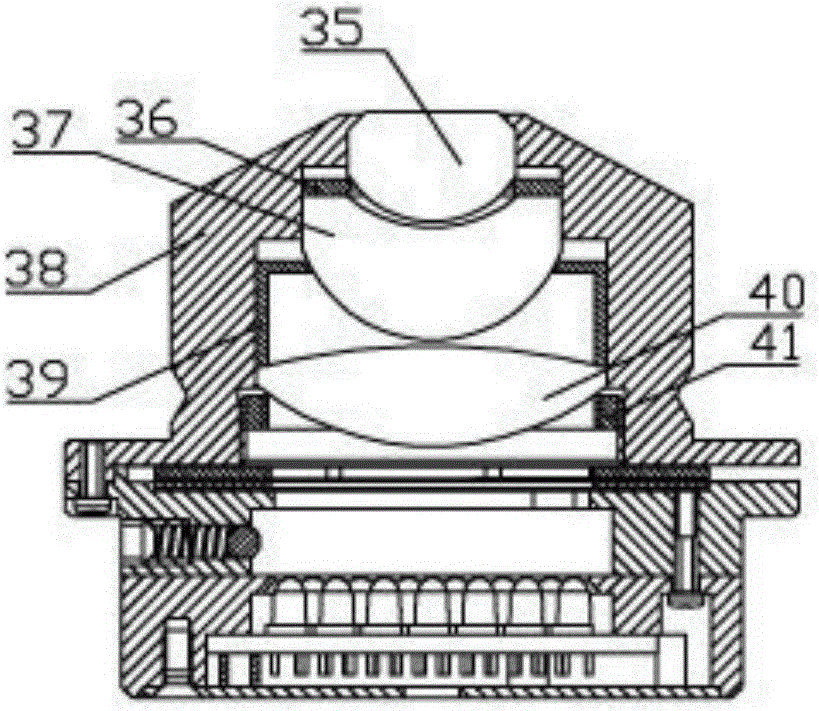 Microscope lighting system based on LED array