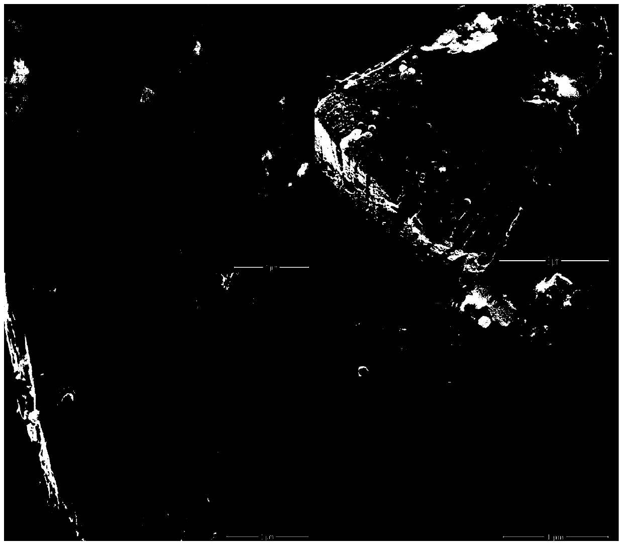 Ti3C2/NiCo2O4 composite electrode material and preparation method thereof