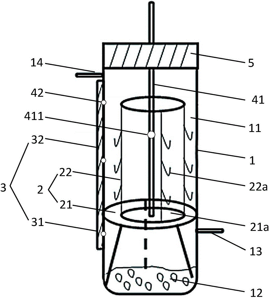 Supercritical anti-corrosion testing device and testing method