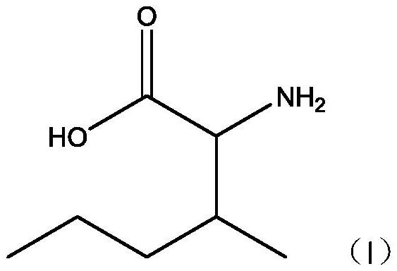 Application of 2-amino-3-methylhexanoic acid in improving quality of tea leaves