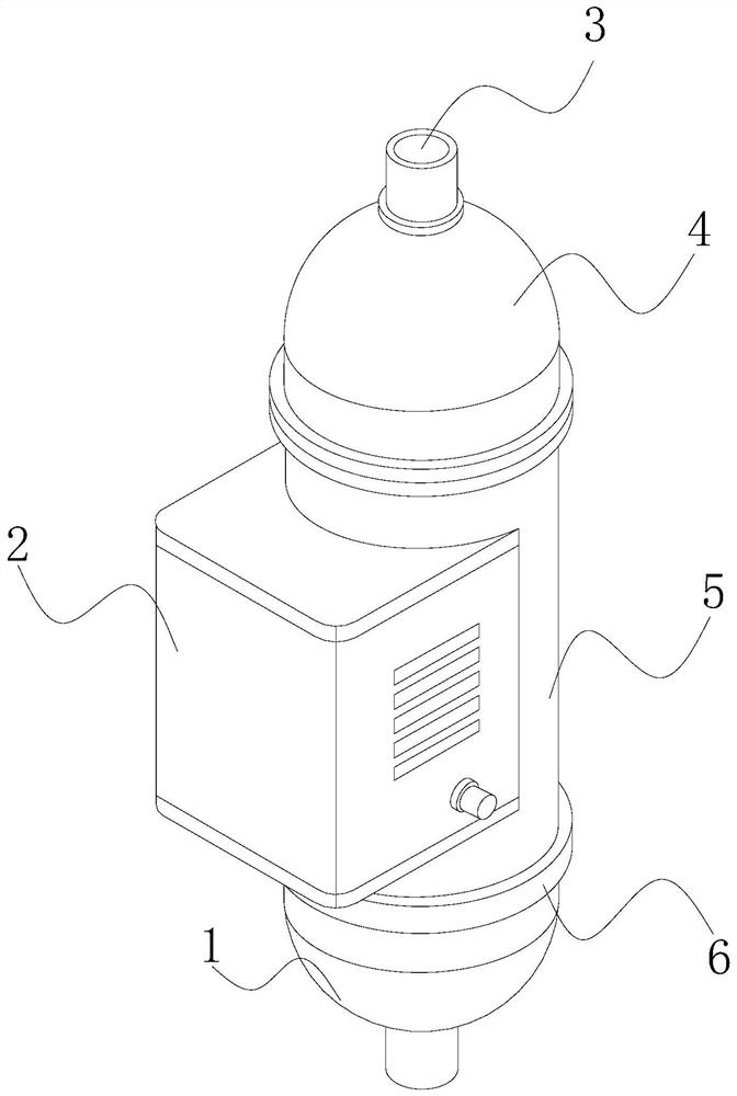 High-temperature waste gas purification equipment