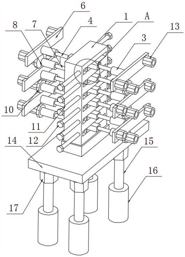 Grinding device for robot shell processing