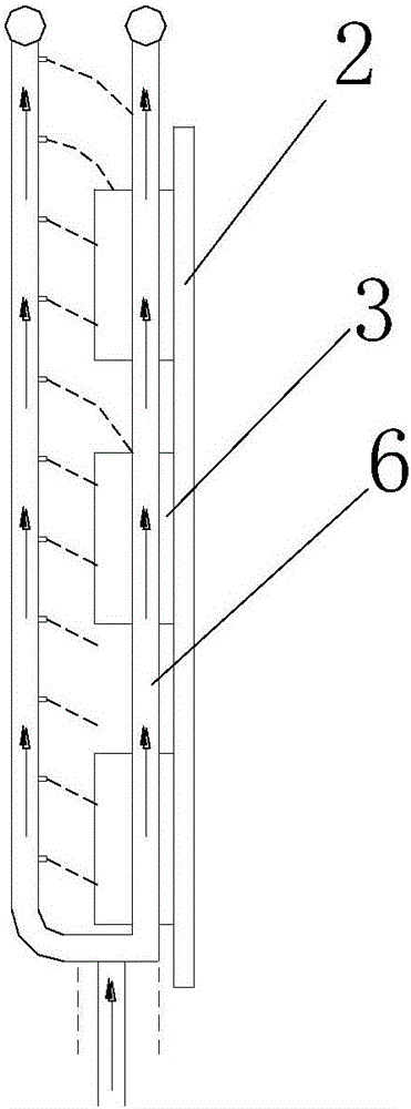 Working medium contact type cooling system for high-power electric power device