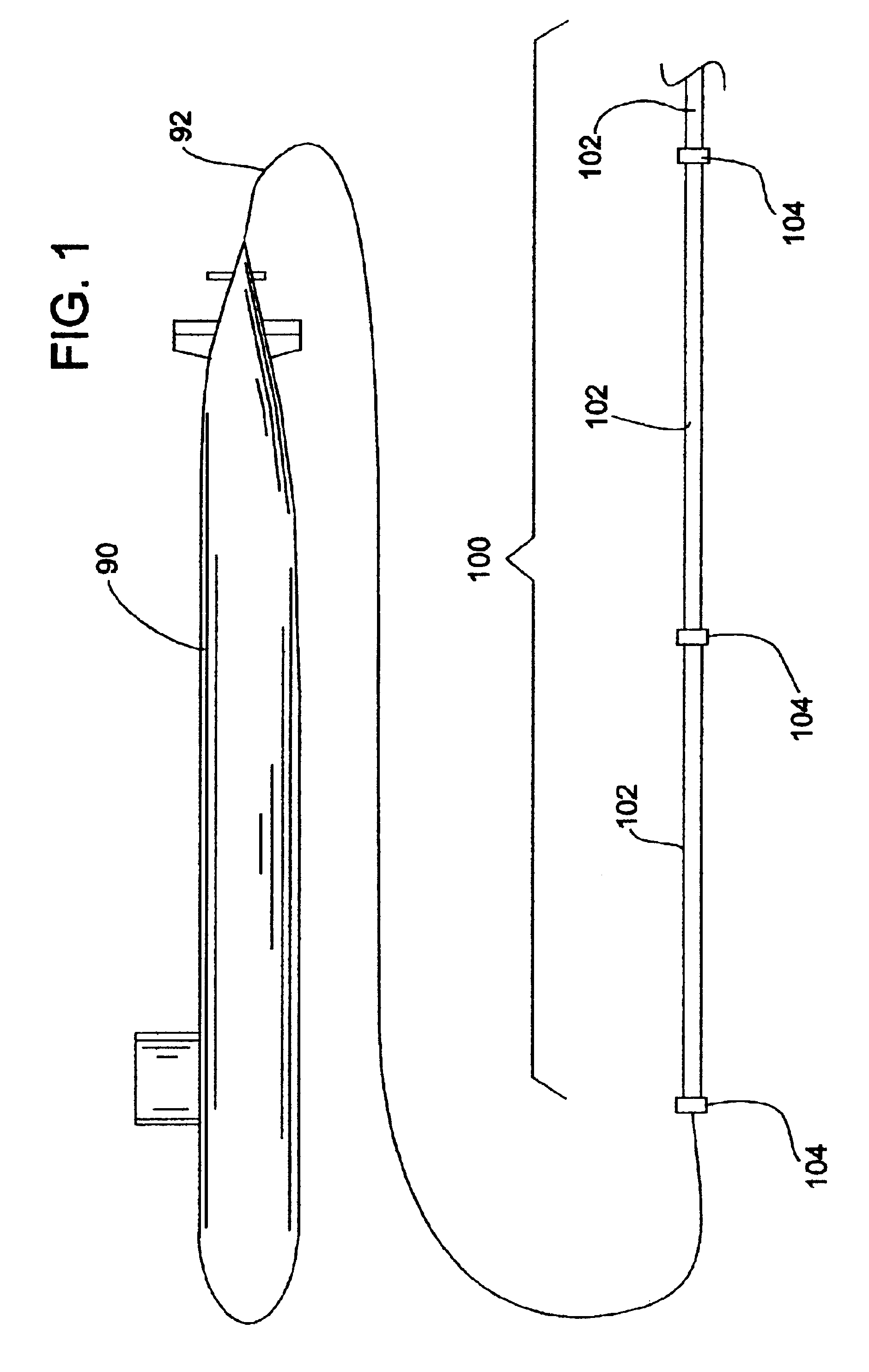 Termination assembly for use in optical fiber hydrophone array