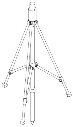 Device for measuring seabed sand wave migration based on triangular pressure sensor and working method