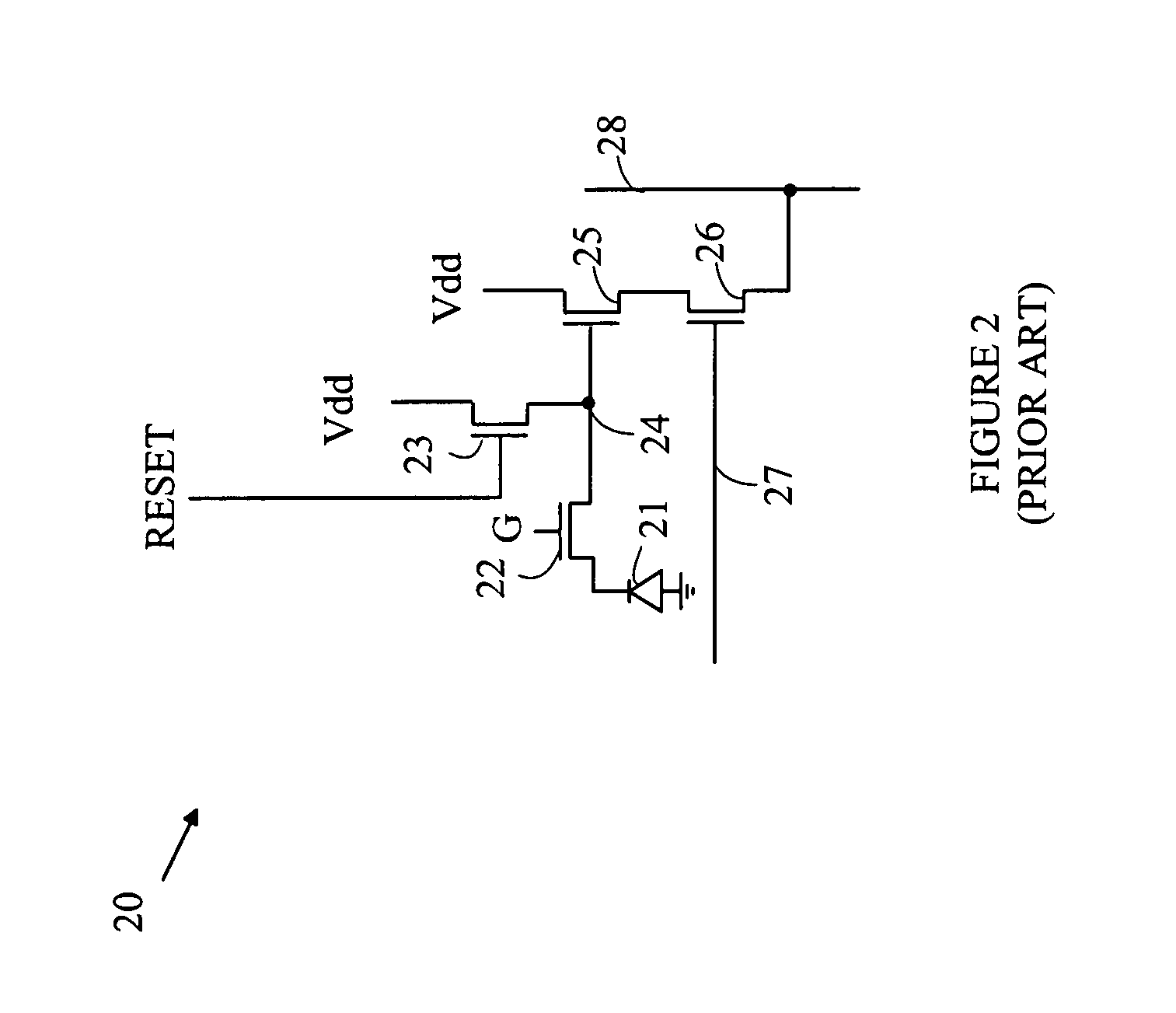 Self-Triggering CMOS Image Sensor