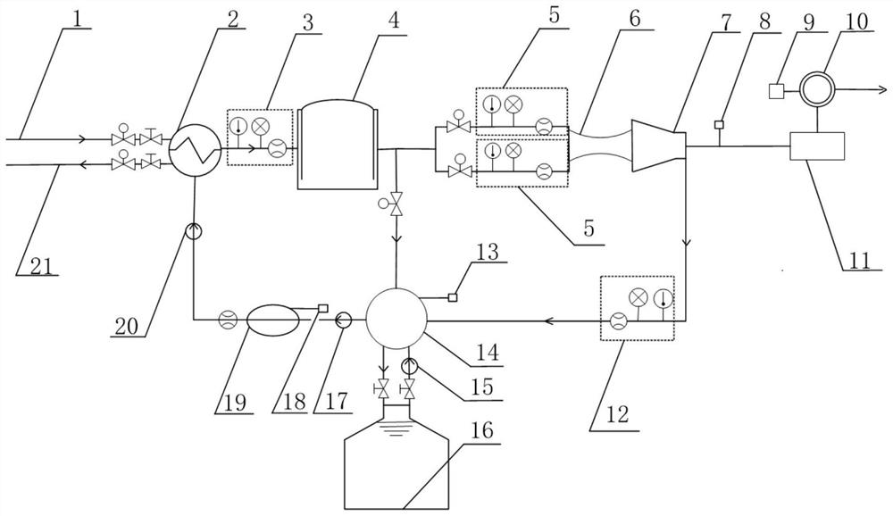 A low-quality waste heat recovery and utilization system