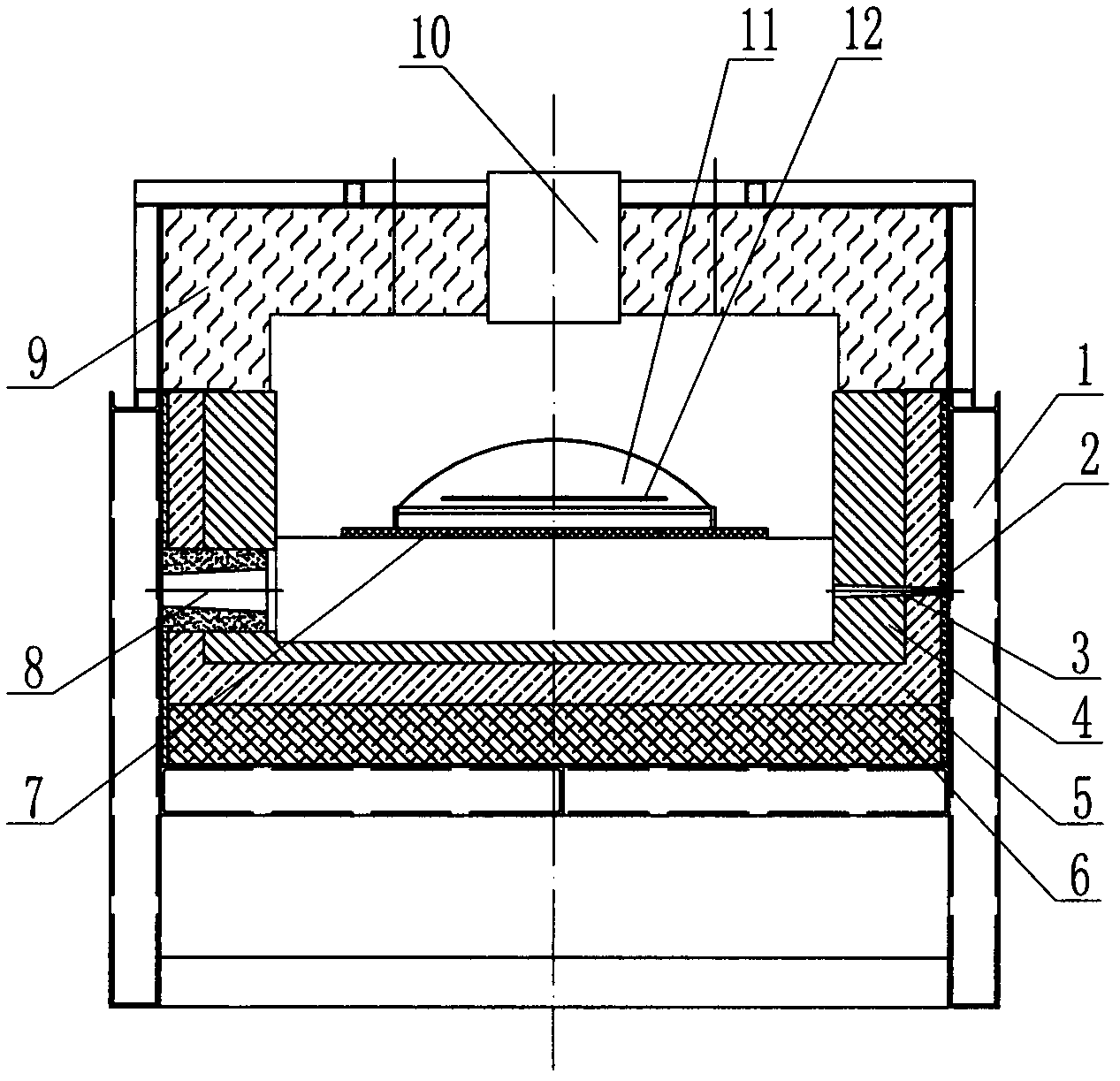 Gas type fine reduction furnace for steel strips