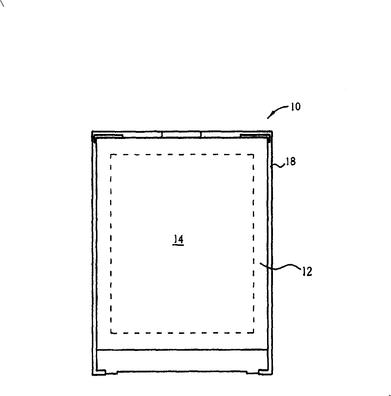 Display with double faces