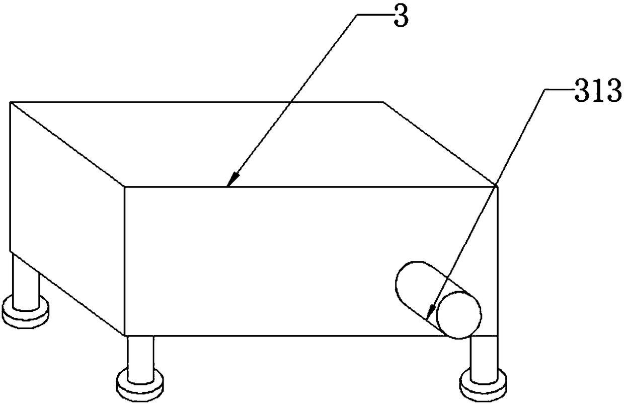 Papermaking wastewater treatment device