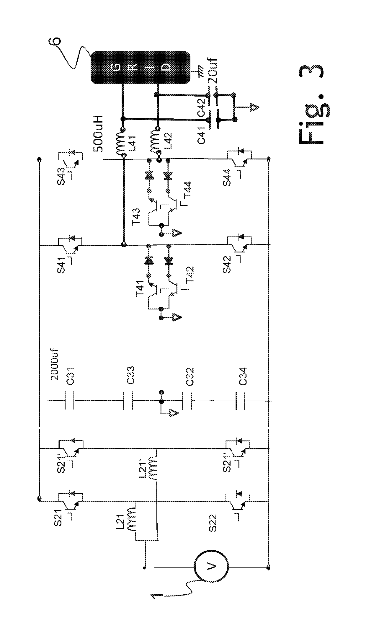 Inverter device, energy storage system and method of controlling an inverter device