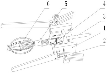 Automatic flushing type uterine curettage device for gynecology