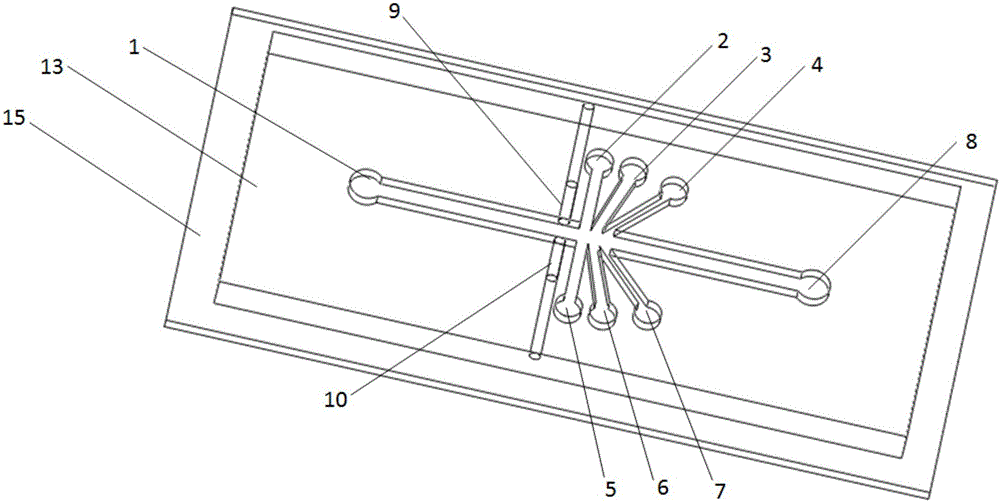 Method and apparatus for separating particles in lubricating oil based on micro-fluidic chip