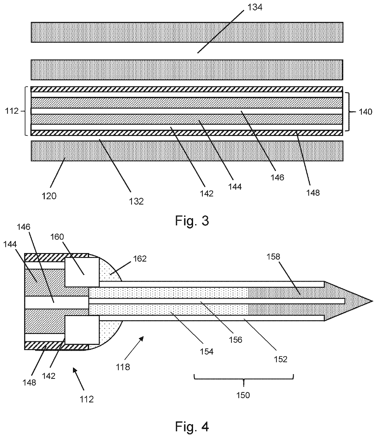 Electrosurgical instrument with non-liquid thermal transfer