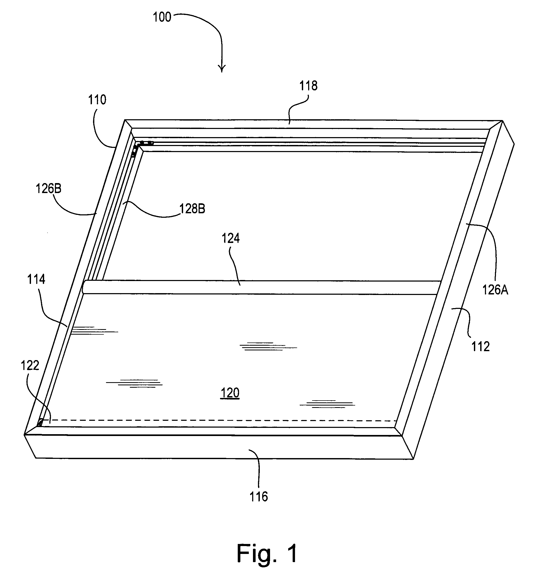 Self-contained tensioned roller shade system