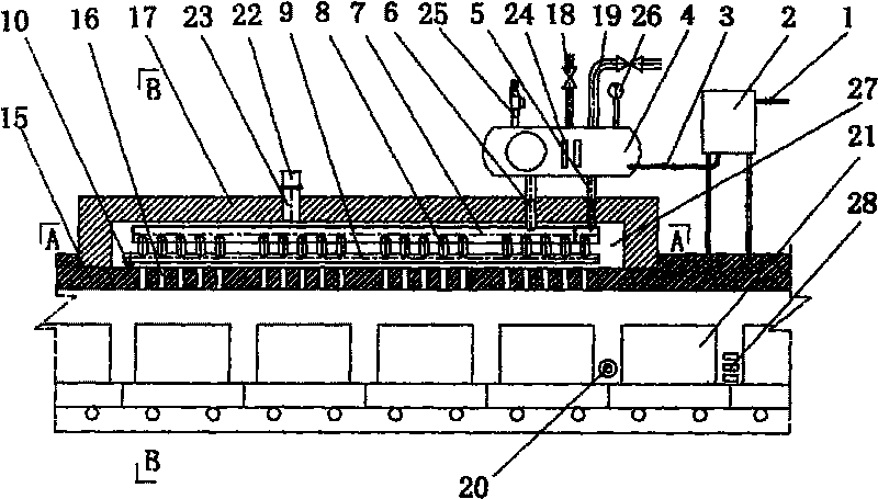 Tunnel kiln waste heat boiler