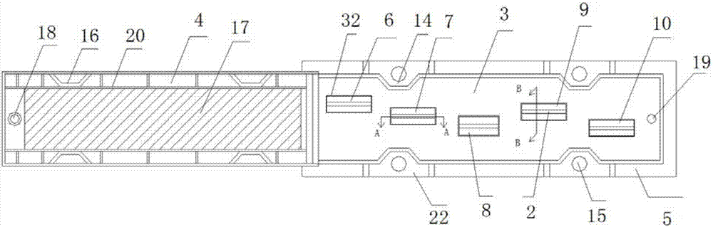 Dense bus duct socket device