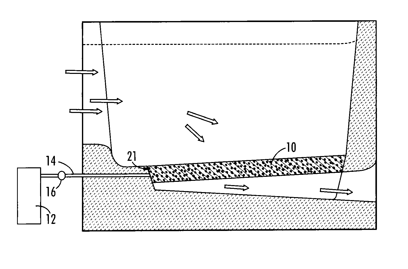 Method for filtering molten aluminum and molten aluminum alloys