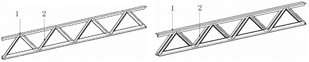 Assembly prestress center support system for steel structure