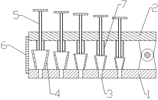 Rubber plug perforating apparatus