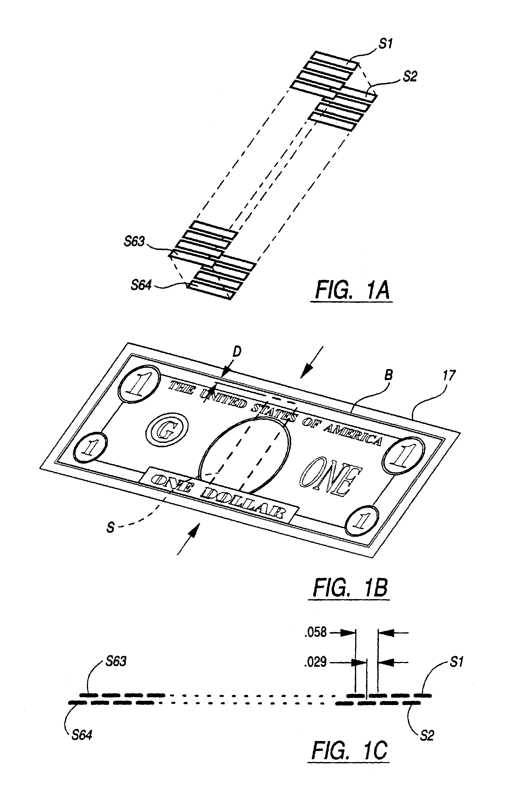 Method and apparatus for currency discrimination