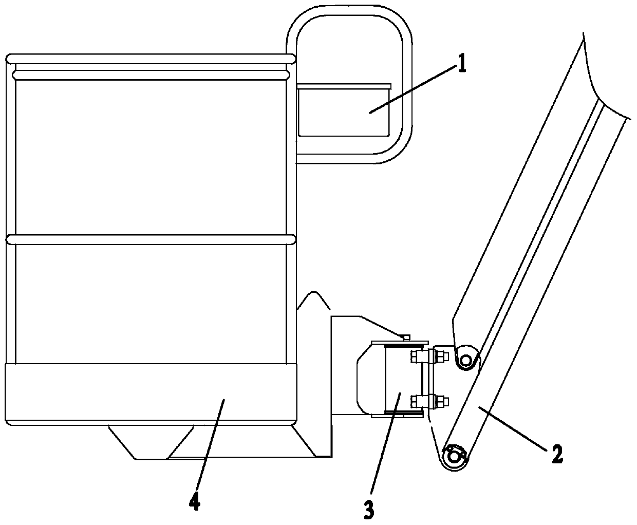 Swing system and swing control method for aerial work platform