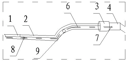 Intelligent type electric coagulation forcep system