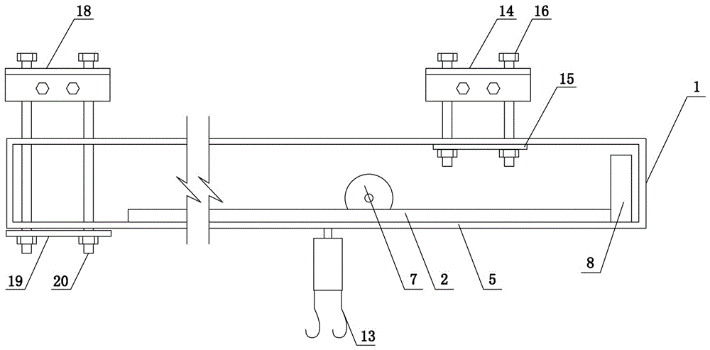 Low-voltage capacitor element replacing device for 500kV transformer station