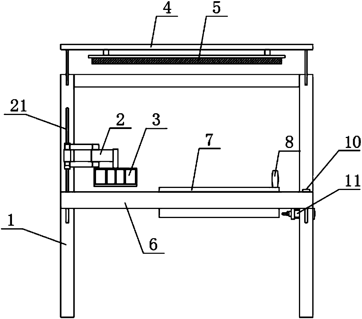 Rotatable worktable structure for comprehensive assembly work