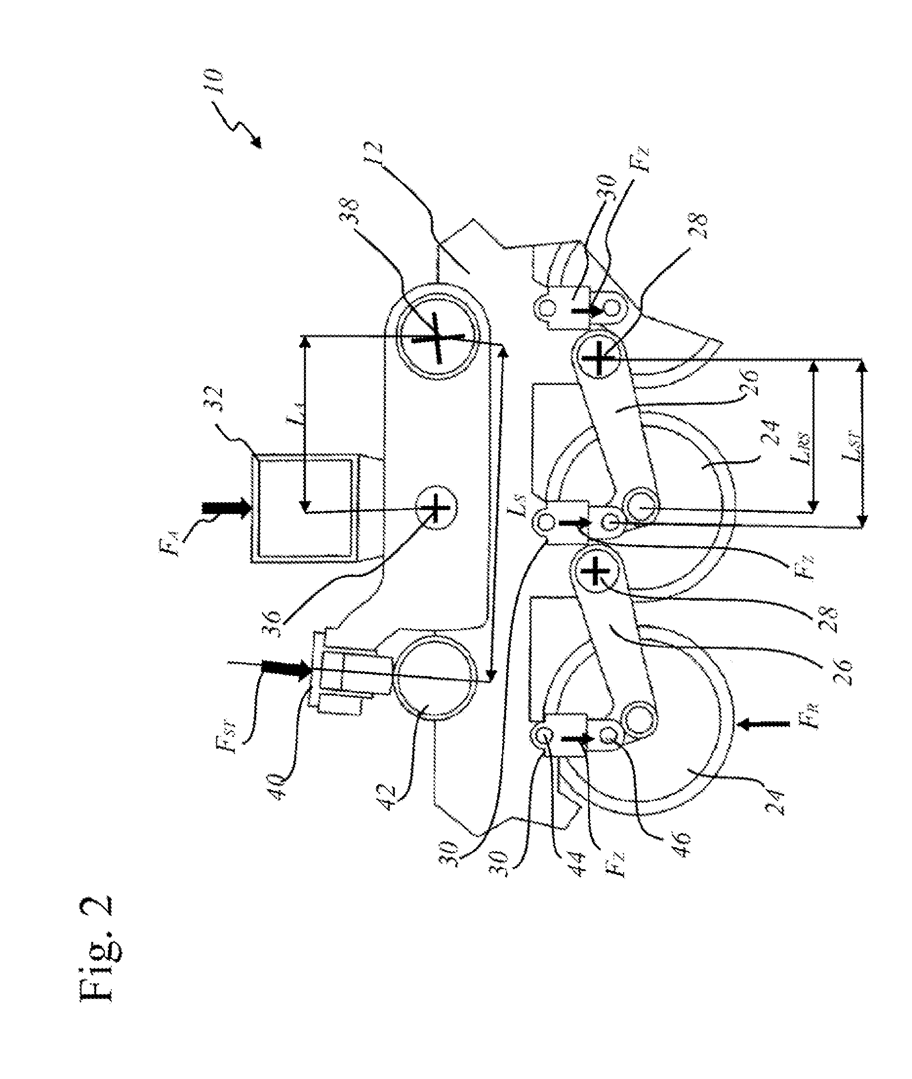 Traveling mechanism for agricultural machines and off-road vehicles having an endless belt-band traveling gear and a corresponding belt-band traveling gear