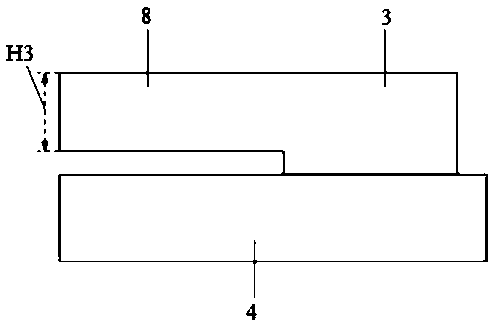 MEMS actuator based on extruded comb teeth and working method thereof