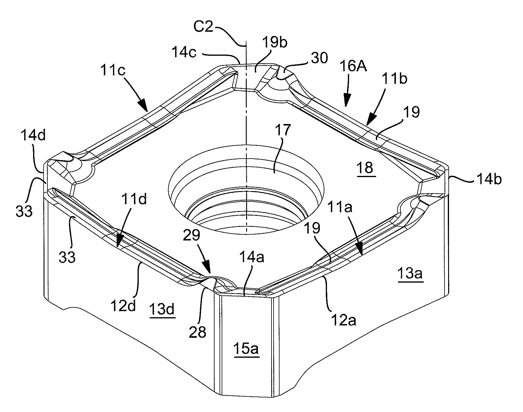 Milling insert