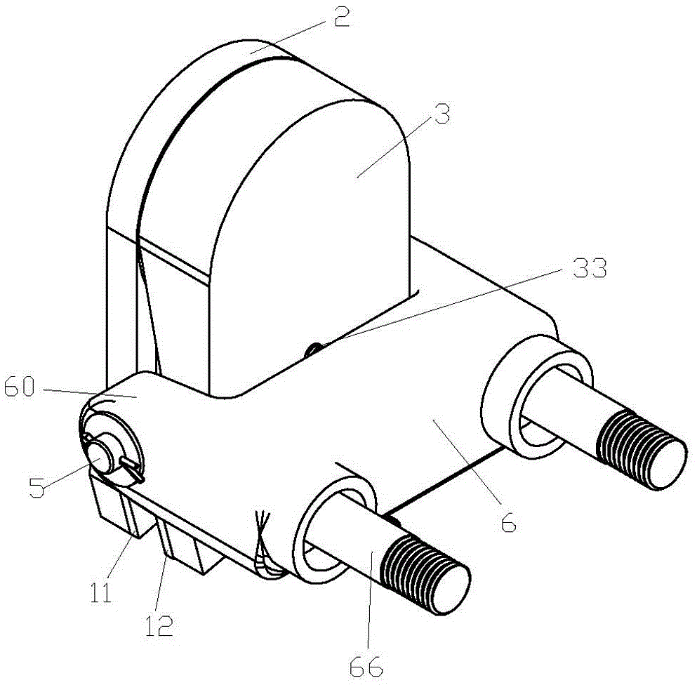 A traction machine brake